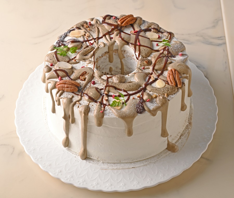 ほうじ茶シフォンケーキ