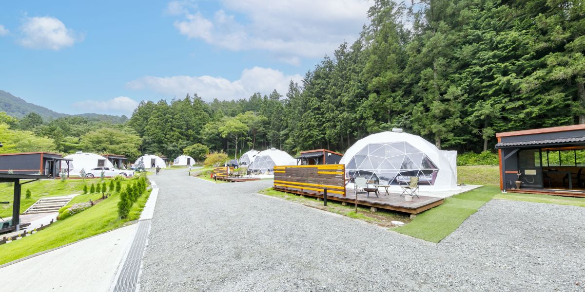 【山梨】都心から車で約80分の自然豊かなグランピング施設「THE FOREST(ザ・フォレスト)」で 非日常体験を！