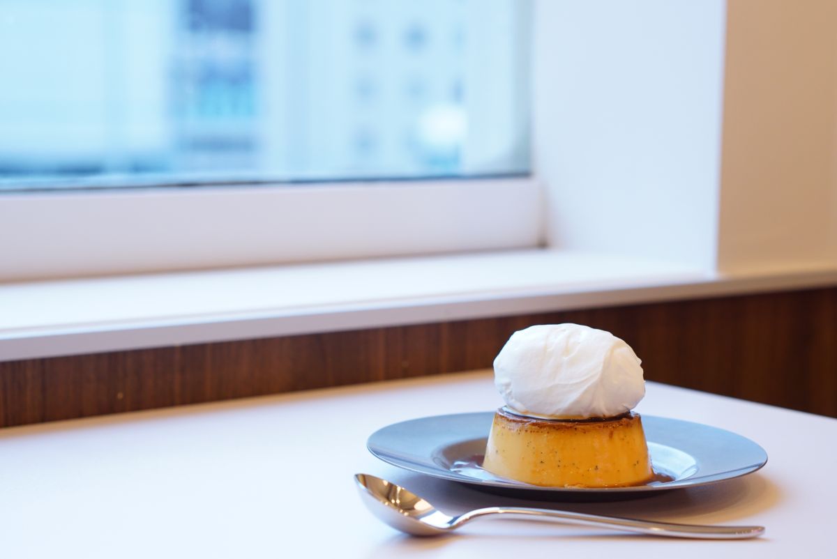 「かためのプリン」