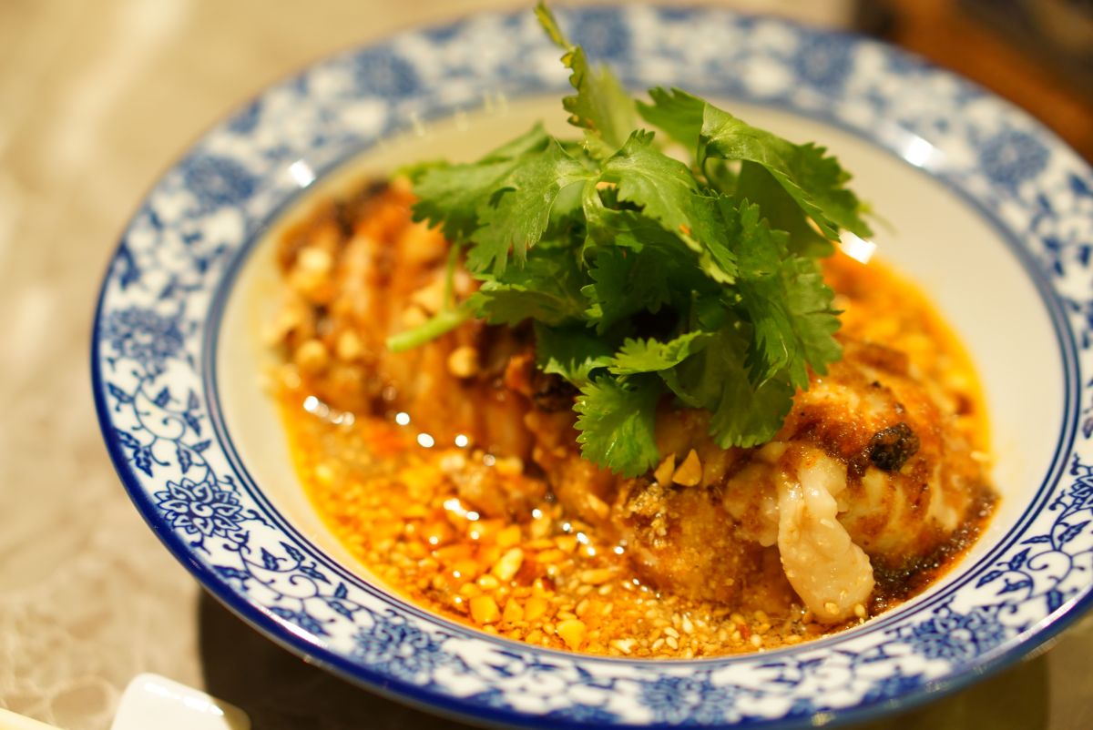 「よだれ鶏」1100円