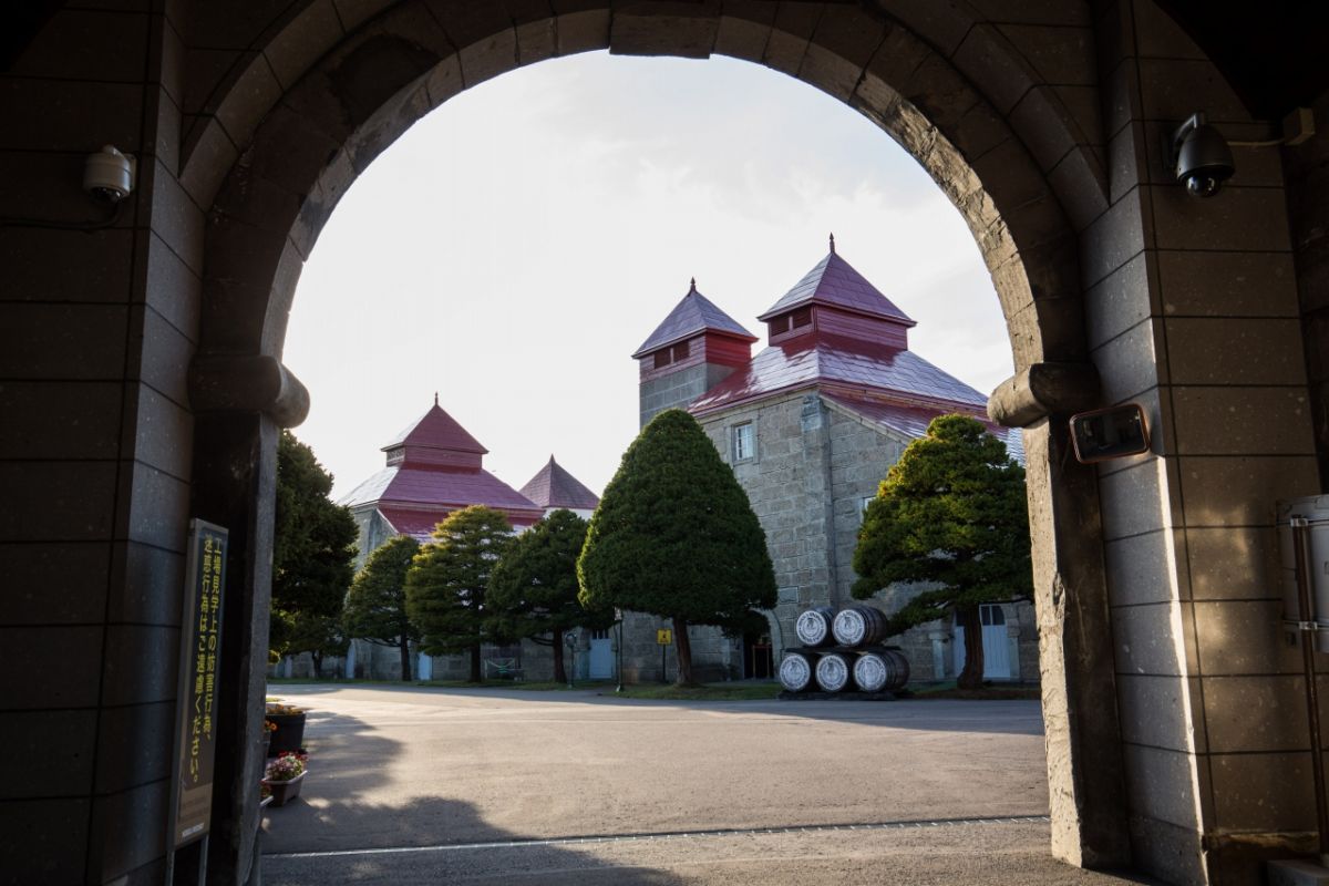 ニッカウヰスキー余市蒸溜所乾燥棟