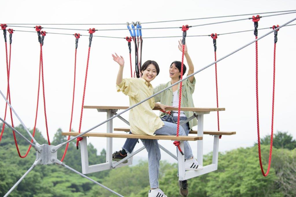 【静岡・三島】天空の超巨大アスレチック「ドラゴンキャッスル」が2022年8月グランドオープン!