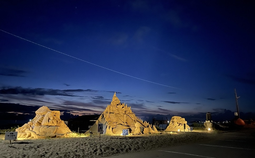 2021年のライトアップの様子