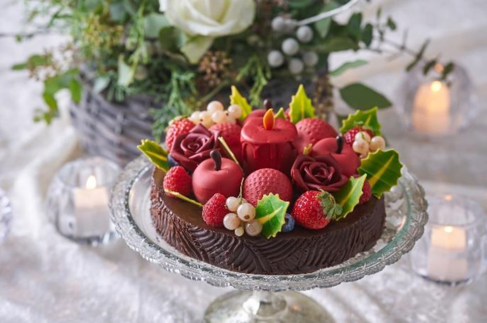 「ブーケ・ド・ノエル」直径約18cm 9000円