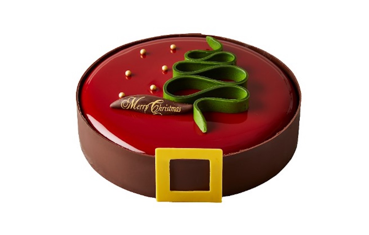 「ストロベリー ピスタチオ マスカルポーネ」 直径約18cmｘ高さ約5cm（ケーキ部分） 7800円