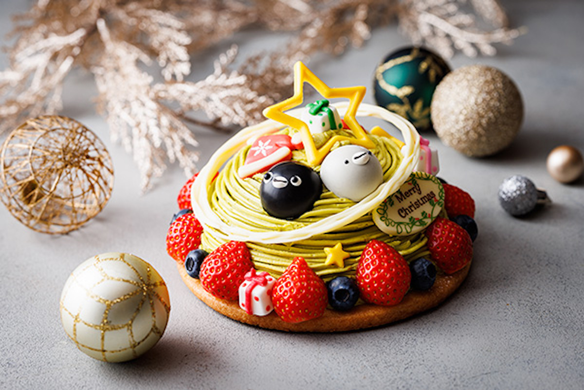 「Suicaのペンギン クリスマスツリーケーキ」直径約15cm 5500円 &copy;C.S/JR東日本/D