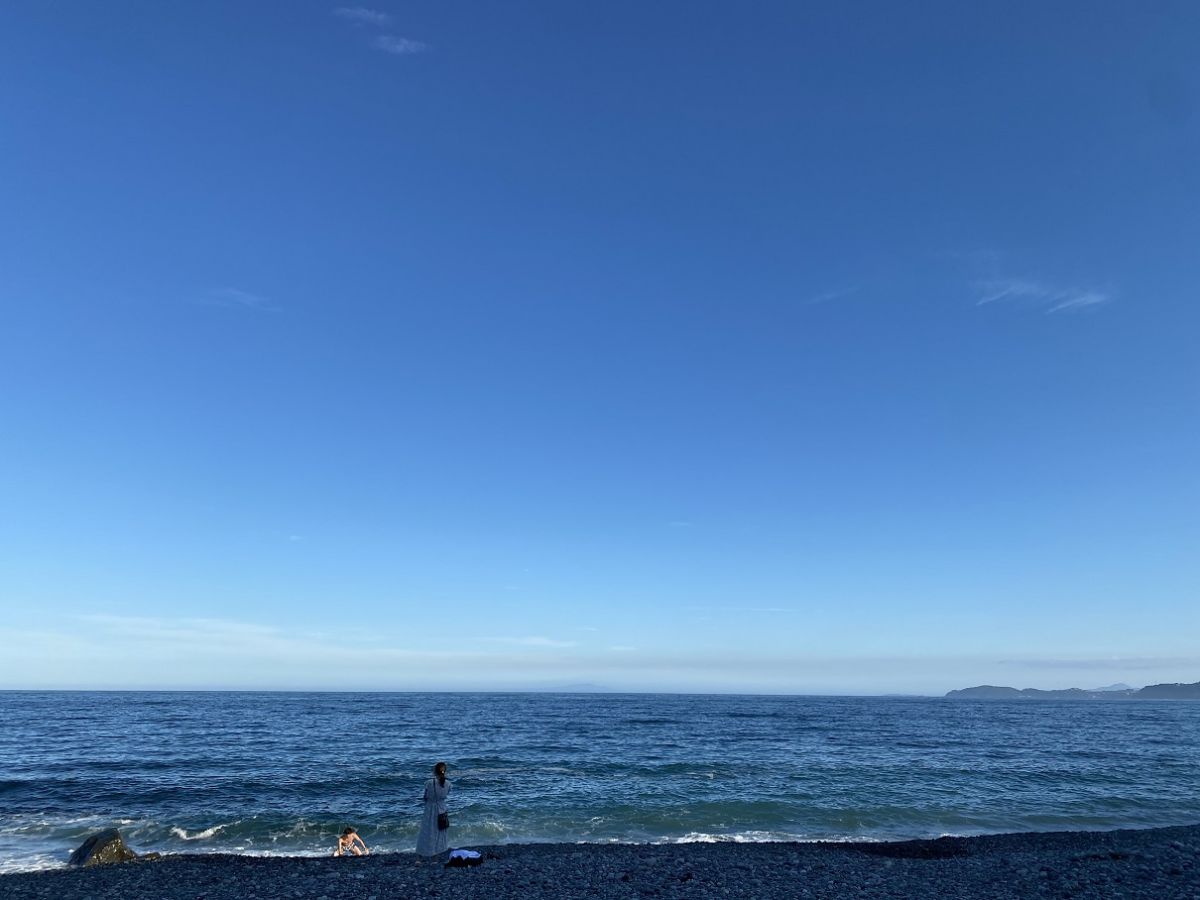 天気が良ければ、伊豆半島や三浦・房総半島も見渡すことができる