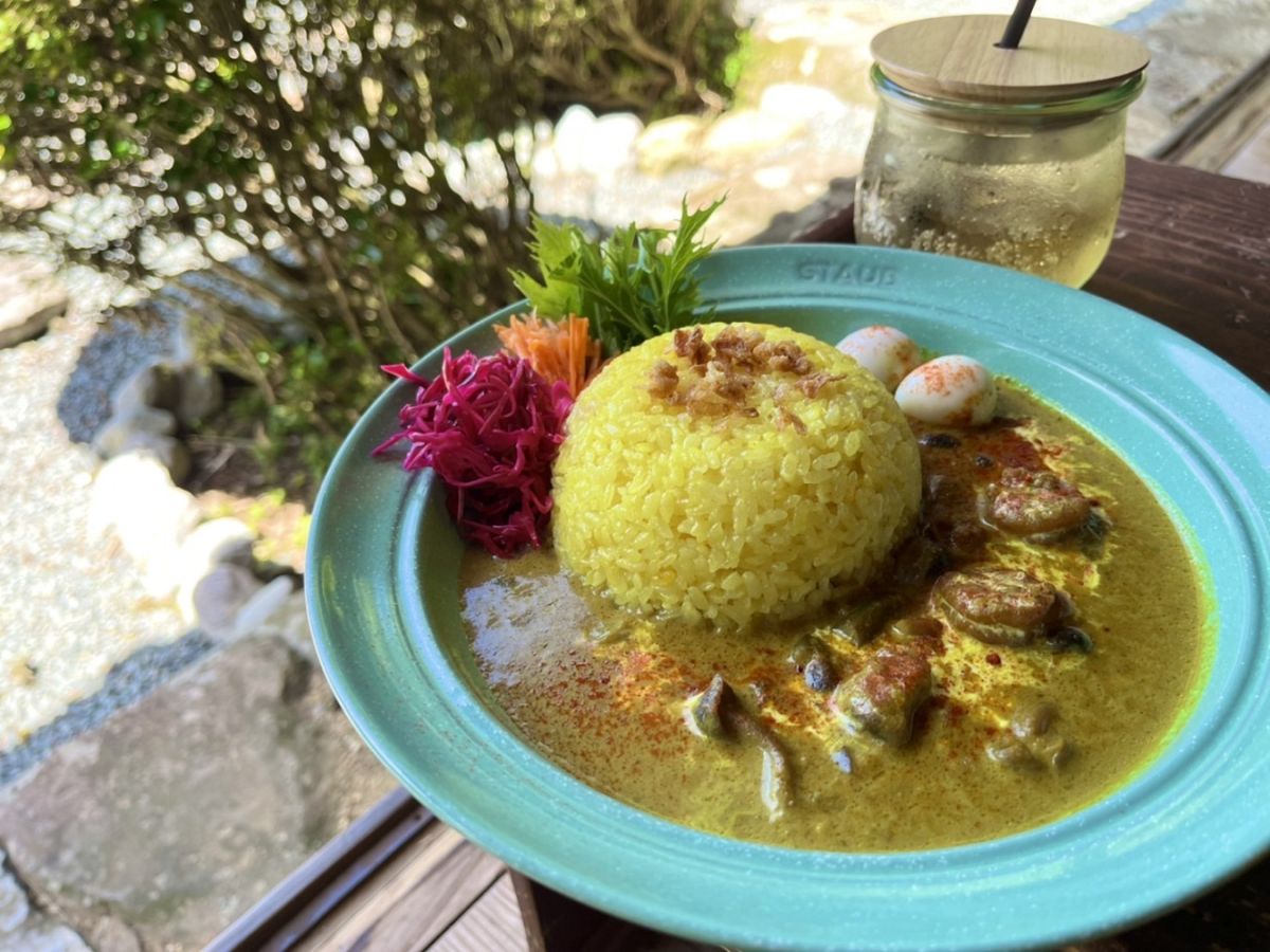 彩り野菜のココナッツカレー（1100円）