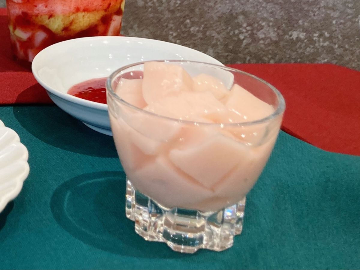 いちごミルクプディング