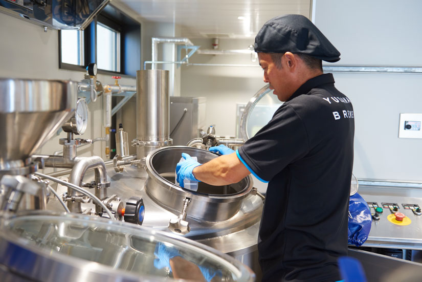 醸造責任者の玉井さん