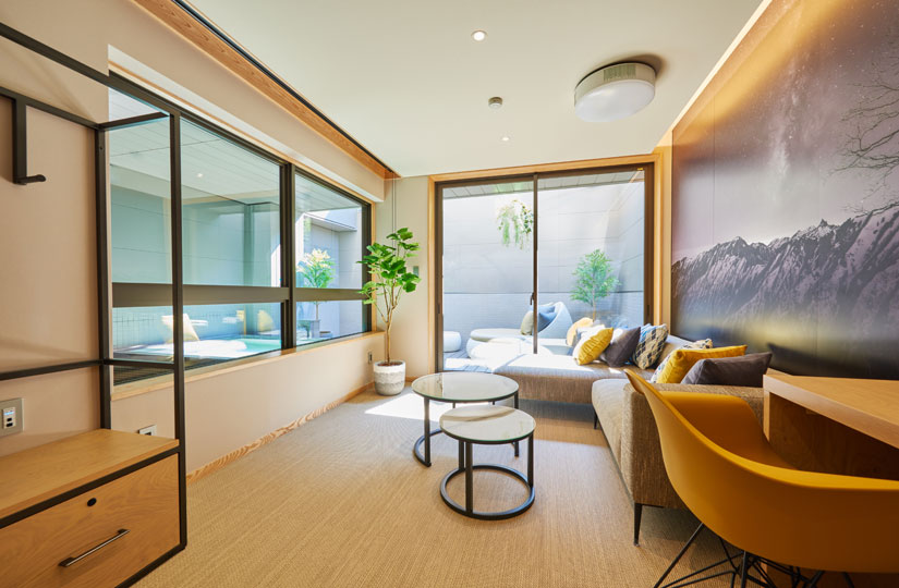 完全貸切個室で、究極のおこもり体験が味わえます