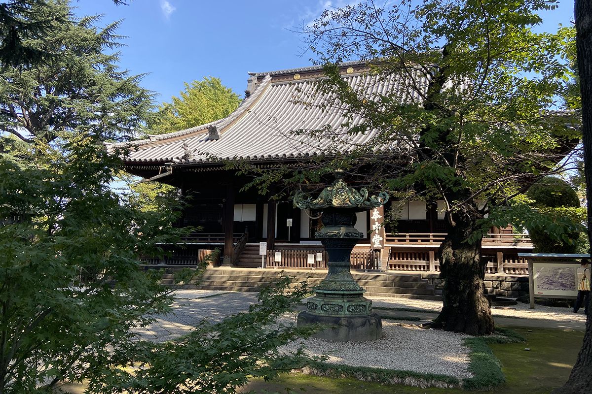 国登録有形文化財に指定されている根本中堂