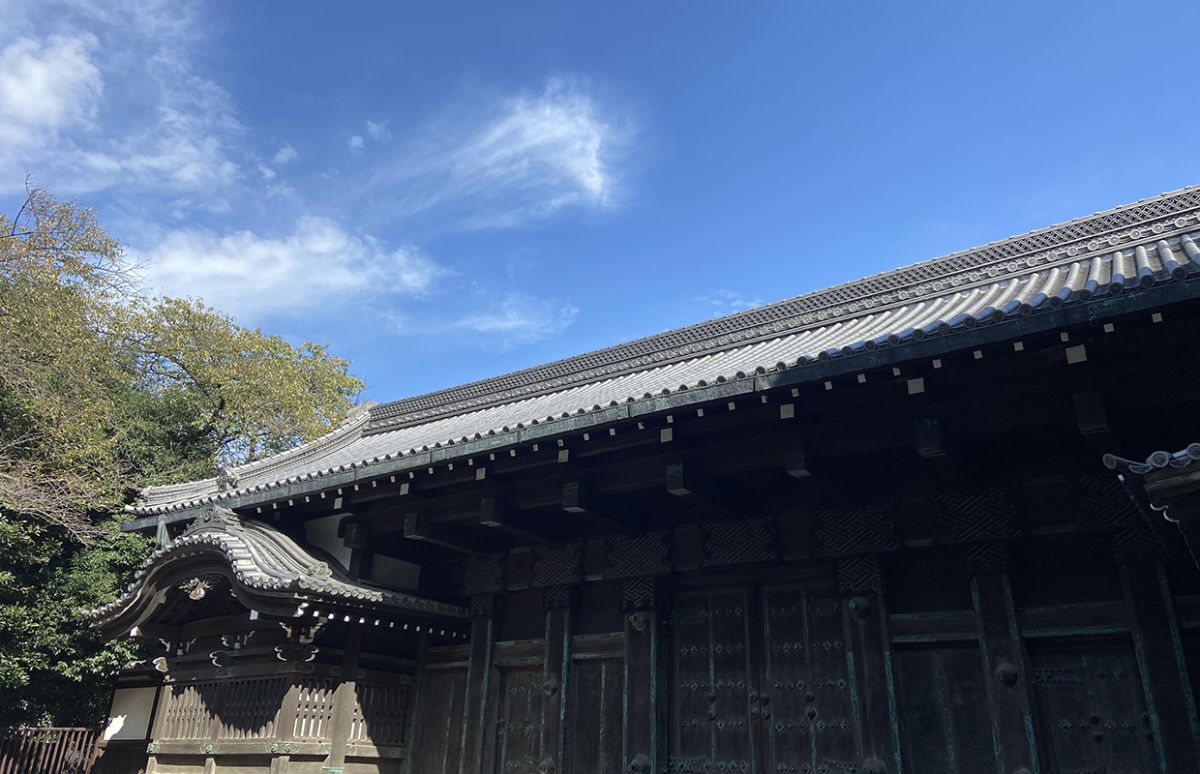 旧因州池田屋敷表門（黒門）