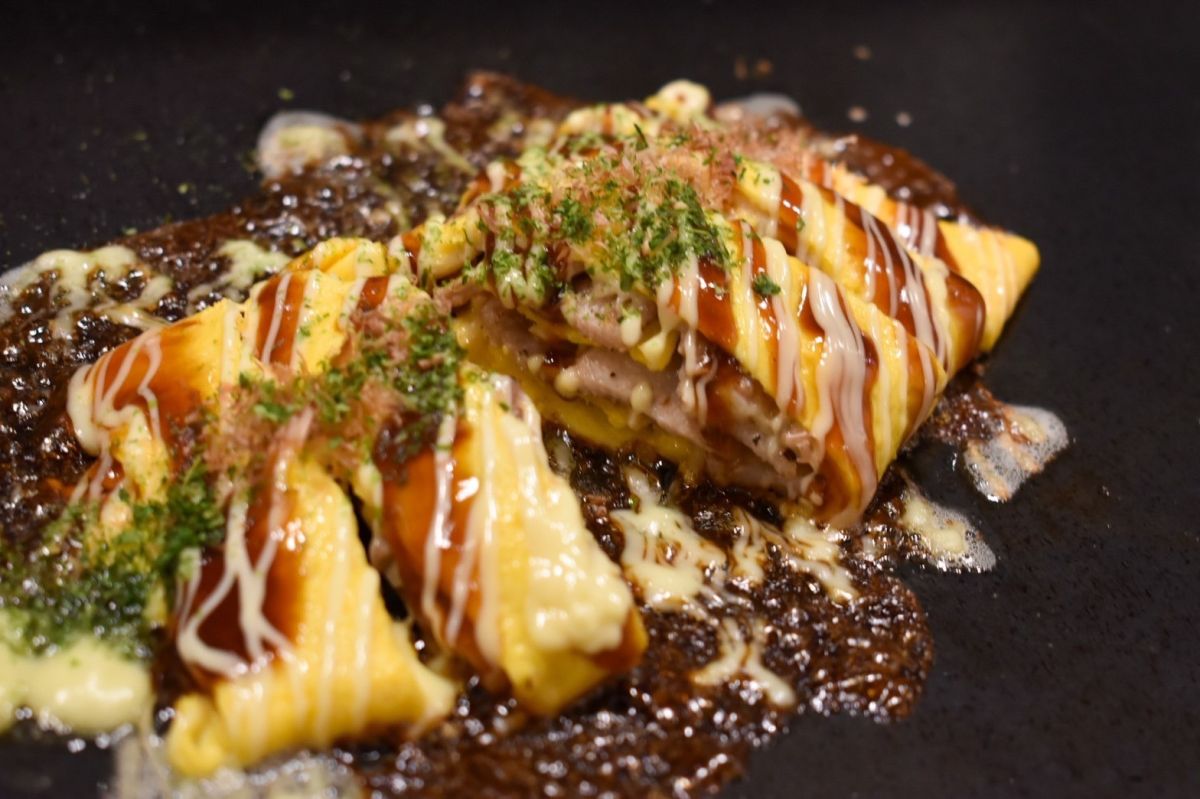 ごま油たこ焼き500円