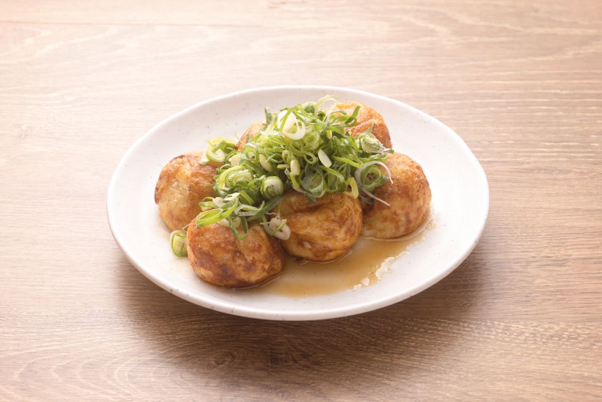 ごま油たこ焼き500円