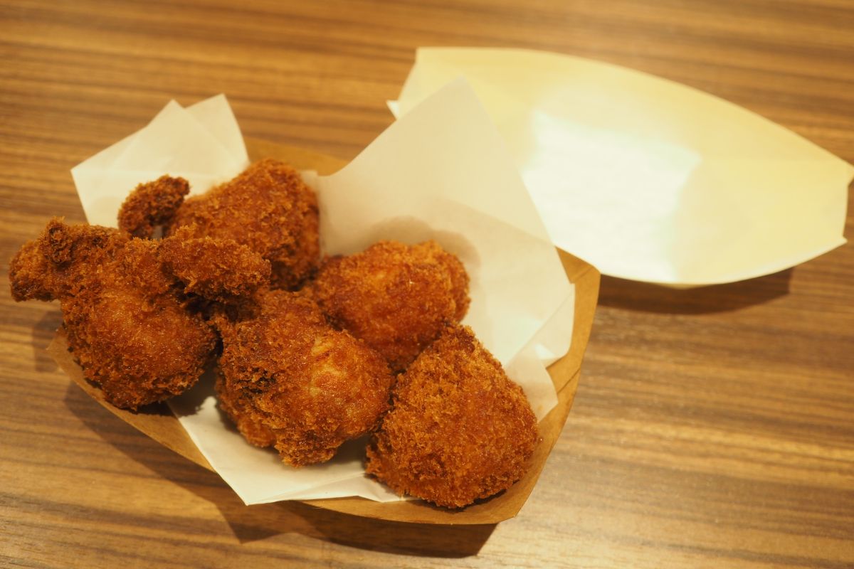 会津屋からあげ500円