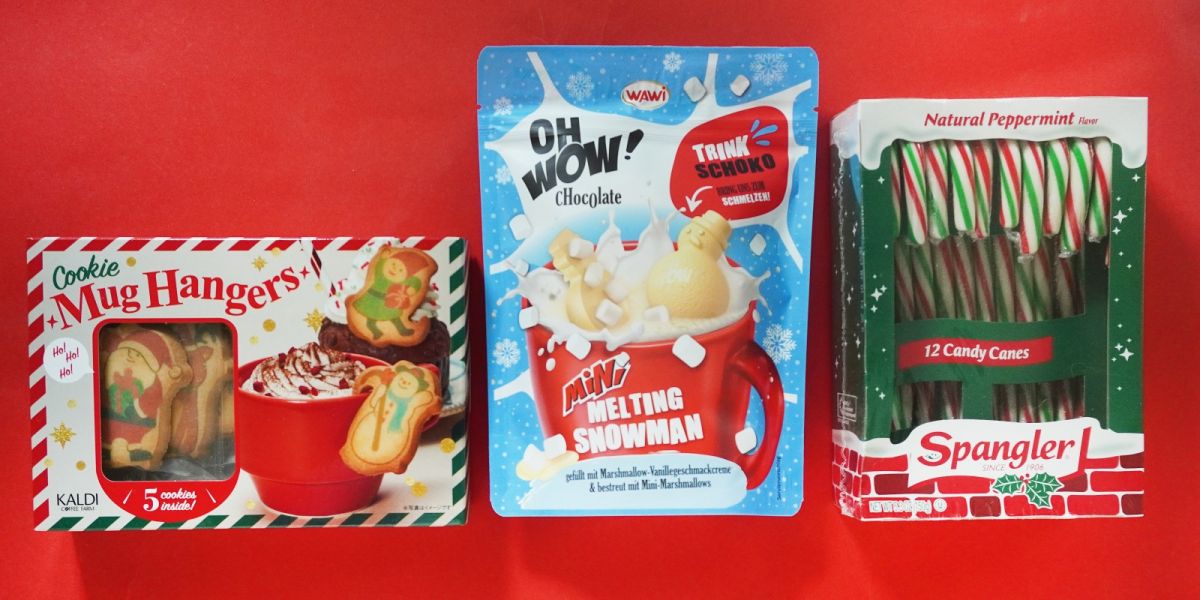 【カルディ2022】クリスマス気分を満喫♪ 簡単楽しいトッピングお菓子3選｜ドリンクにプラスするだけ、手軽にクリスマスらしさが味わえるレシピも紹介！