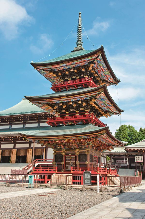 重要文化財　三重塔