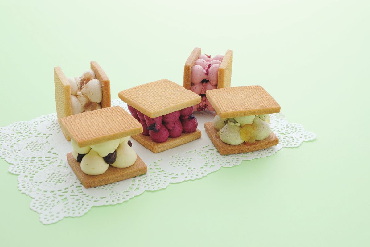 バターサンド　１個432円～　日持ち：7日(要冷蔵)