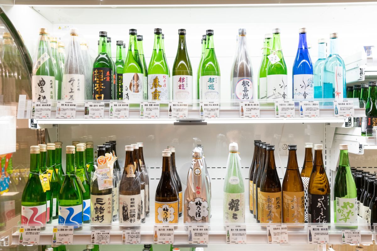 奈良の地酒も充実