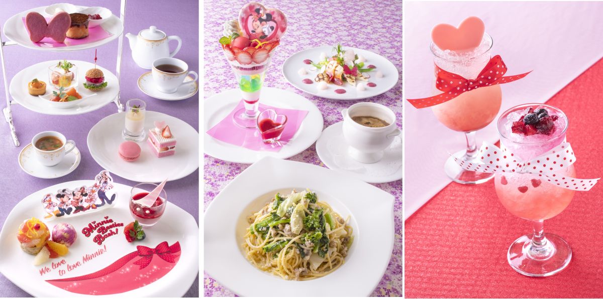 ドリーマーズ・ラウンジ＿“ミニー・ベスティーズ・バッシュ！” アフタヌーンティーセット