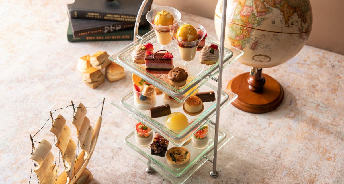 【ヨコハマ グランド インターコンチネンタル ホテル】パスポートは必要なし！世界のスイーツを楽しむ優雅な食の旅「世界を旅するアフタヌーンティー」