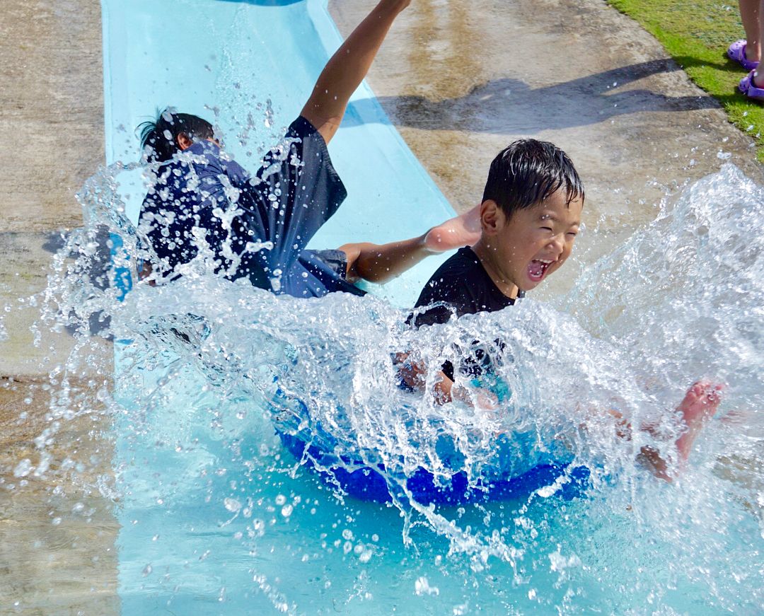 せせらぎ＆バッサースライダー　5月上旬ごろ～10月上旬ごろ