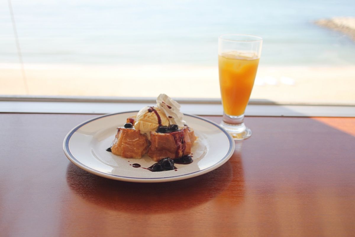 ドリンク付きのセットにすることも可能