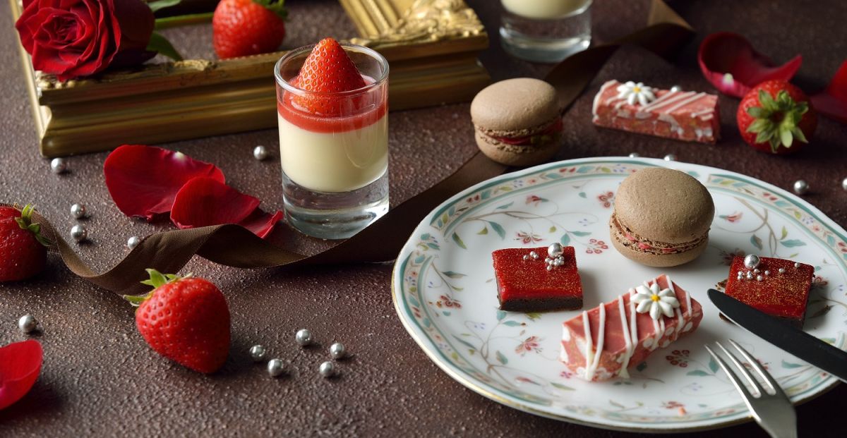 【ホテル椿山荘東京】話題沸騰！旬のいちごとチョコレートをたっぷり使用した「ストロベリー＆チョコレートアフタヌーンティー」