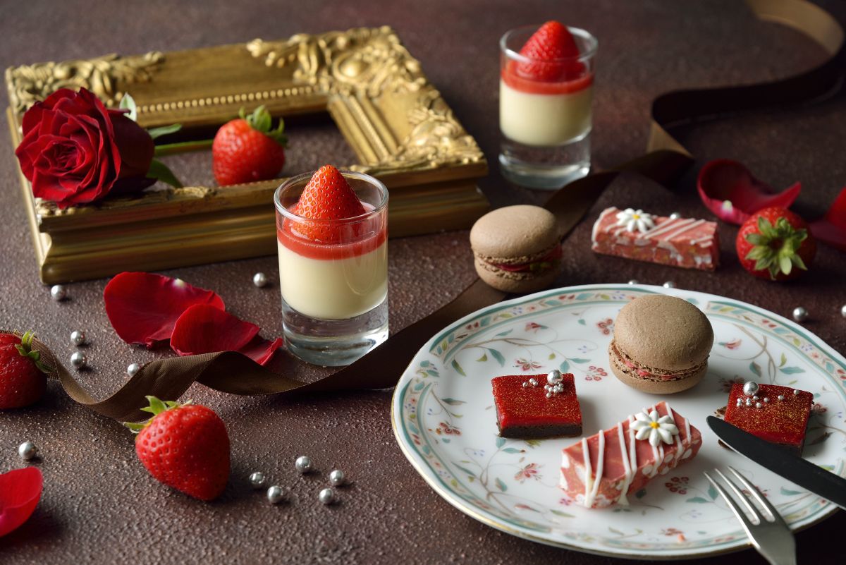 ストロベリー＆チョコレートアフタヌーンティー　イメージ