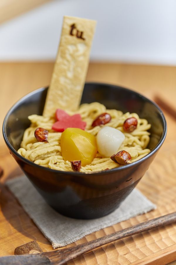 栗ひろい（栗パフェ）1650円 ドリンクセット1980円