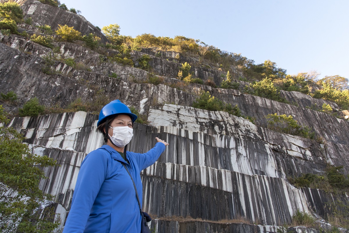 専門のガイドさんが要所要所で細かく説明してくれる