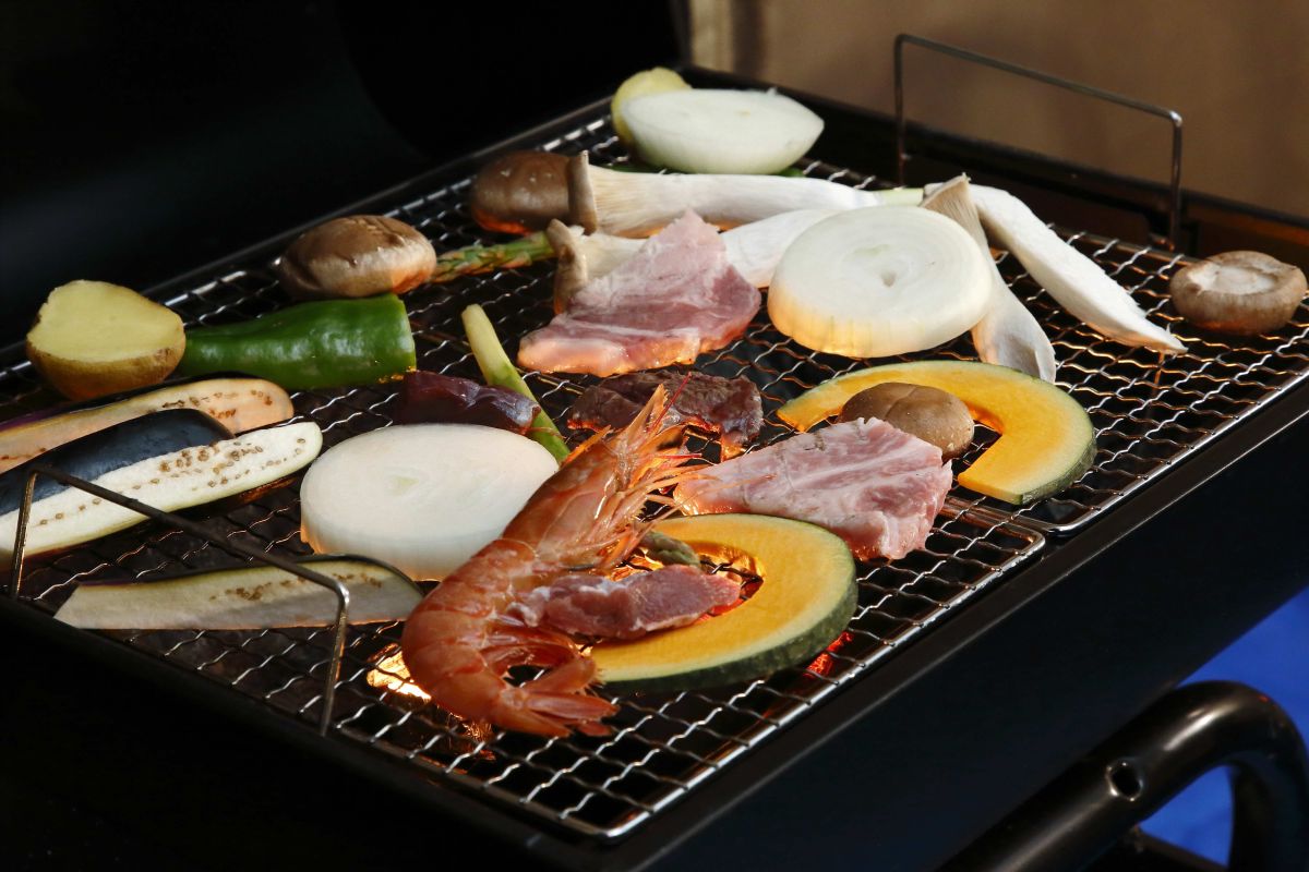 Rokugou Star Forest Glamping Villag eバーベキュー