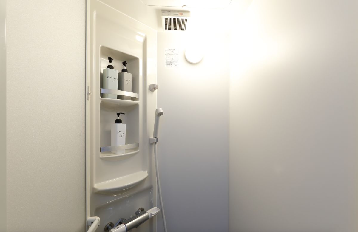 Rokugou Star Forest Glamping Village シャワールーム