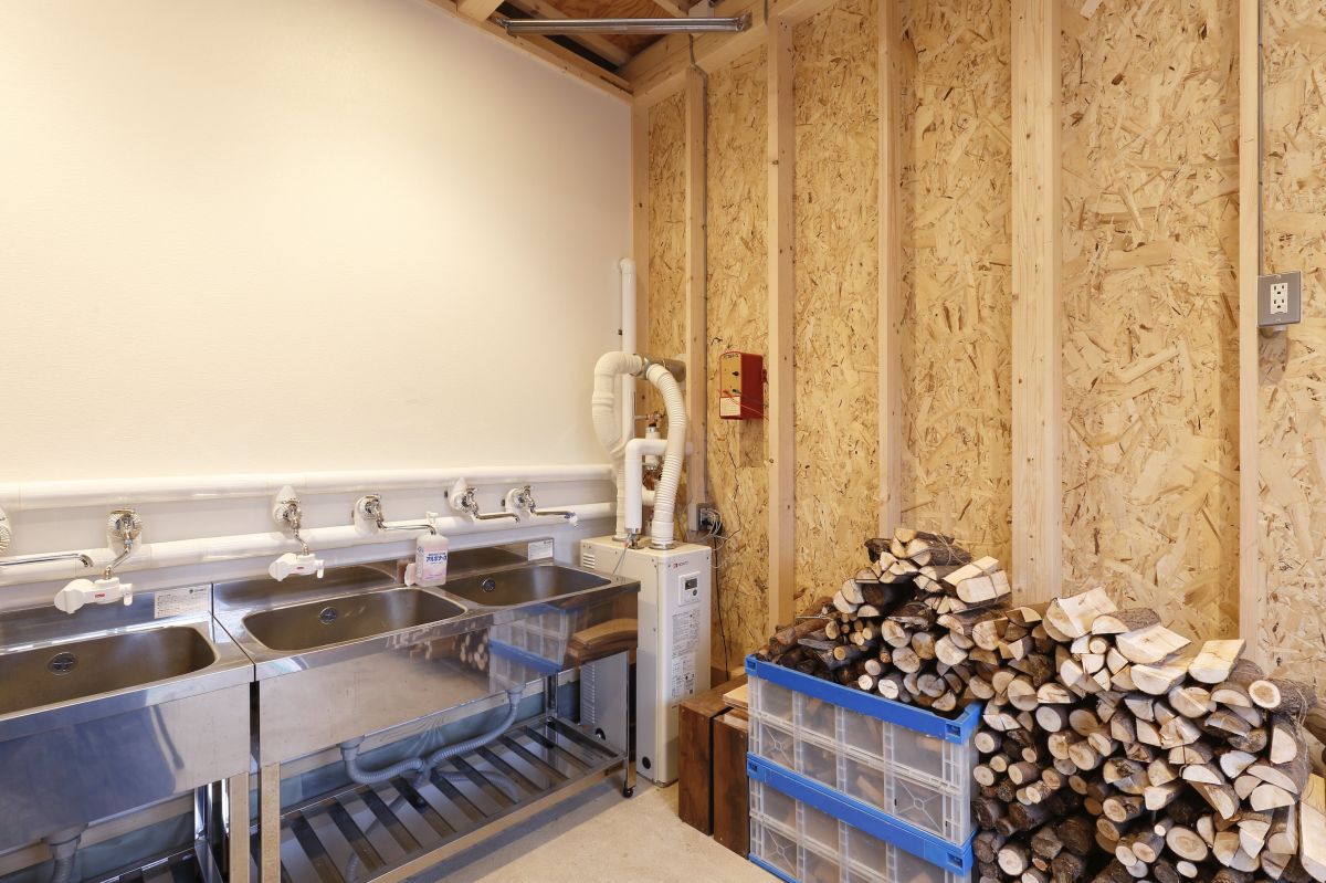 Rokugou Star Forest Glamping Village 炊事場