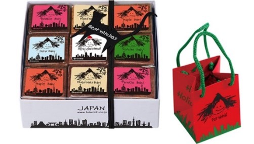 「クリスマスブラウニー18個入り（ミニバッグ6枚付）」6804円