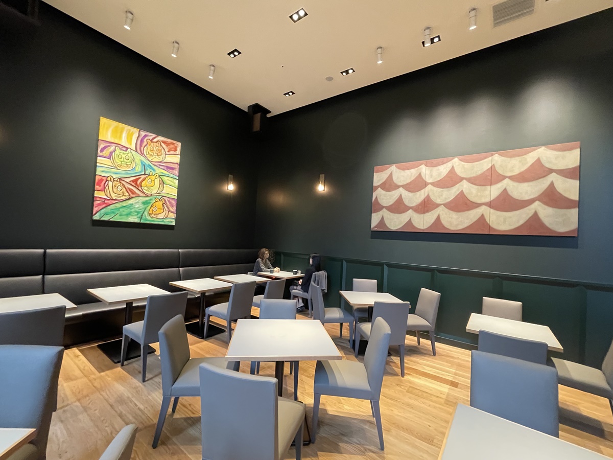 こちらはレストランスペース。※現在はカフェとして活用可能