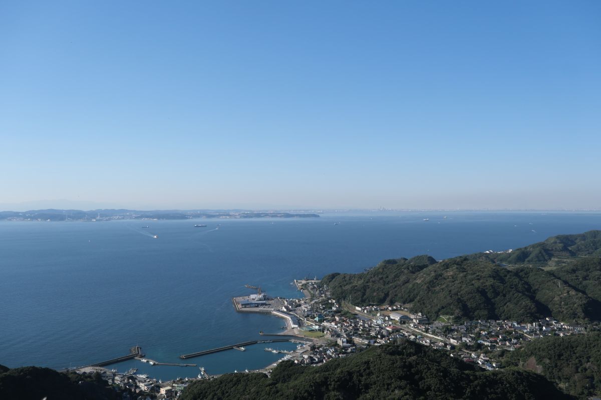 ロープウェー山頂駅からの眺め