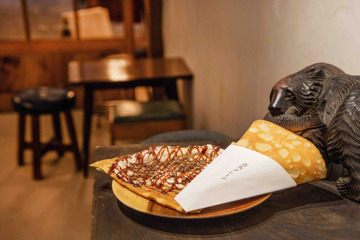 街角クレープ 塩キャラメルチョコレート