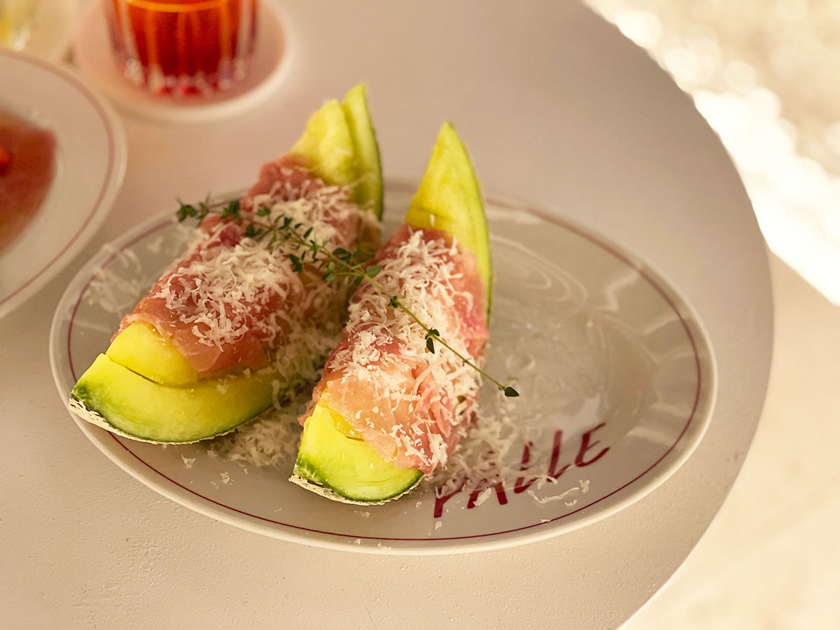 「生ハムメロン」2200円