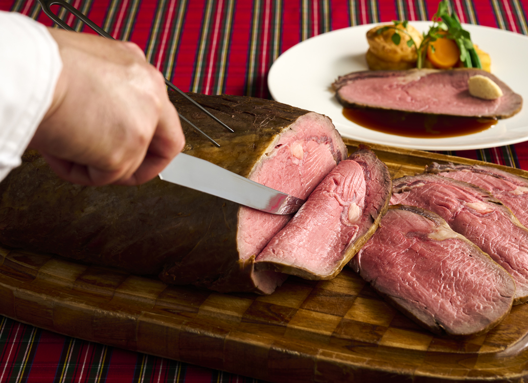 「ローストビーフ グレイビーソース 西洋わさび添え」3800円