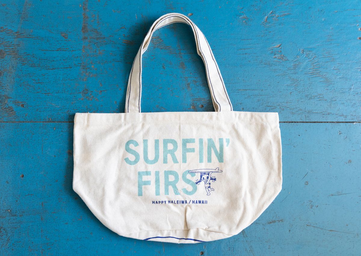  ボトムサークルキャンバストート（サーフ） $35