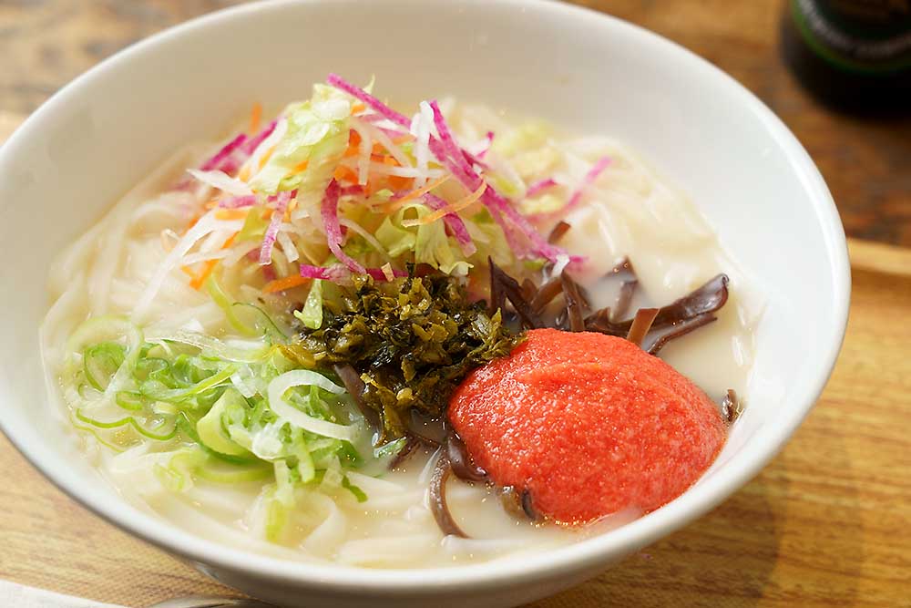 「博多明太子の豆乳フォー」980円