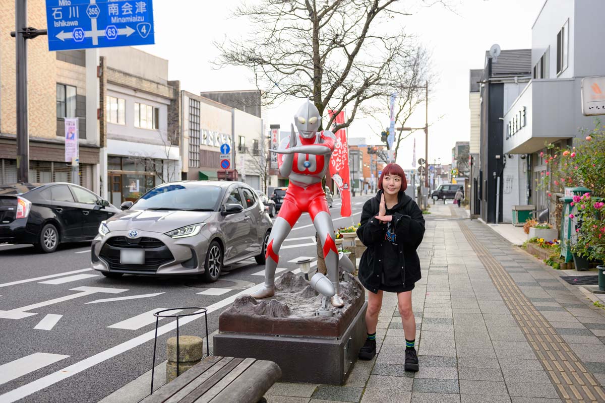 ウルトラマンと2ショット！