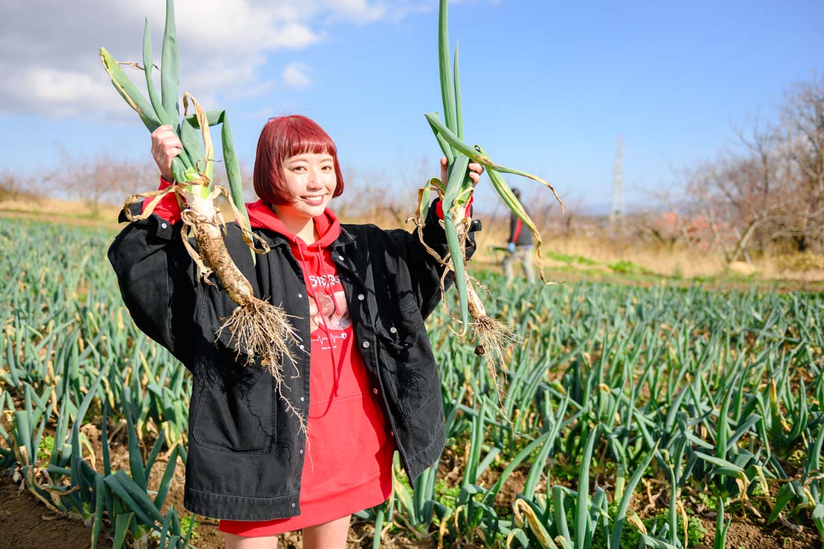 ねぎのいい匂い!