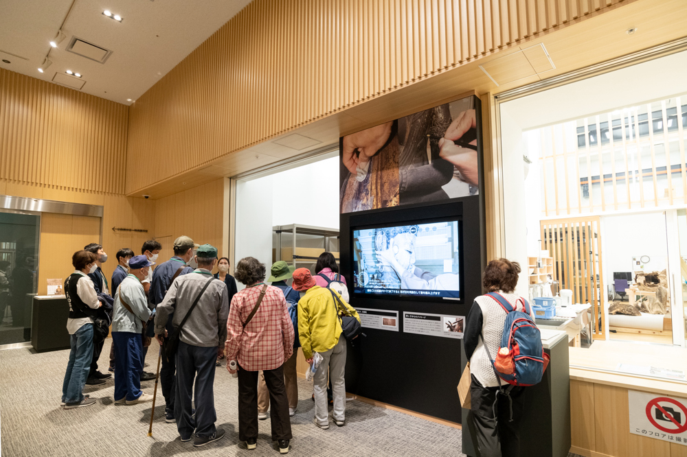 修復工房見学ツアー