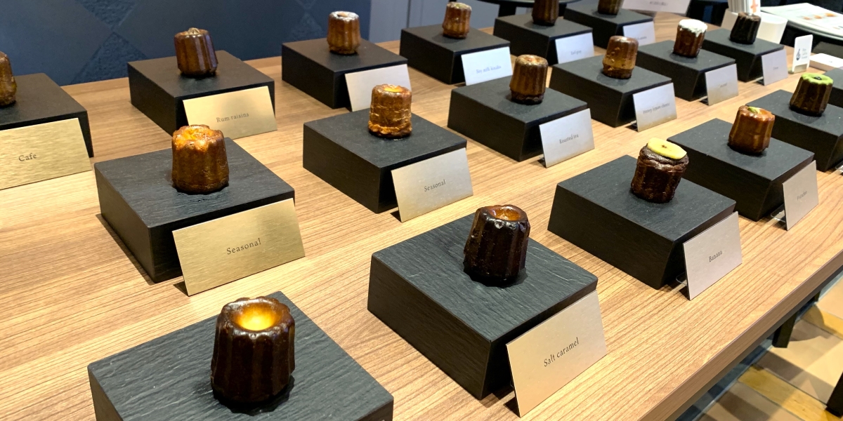 「canele de CHIANTI COREDO室町店」のこだわり熟成カヌレは「ねっちり」食感が魅力！