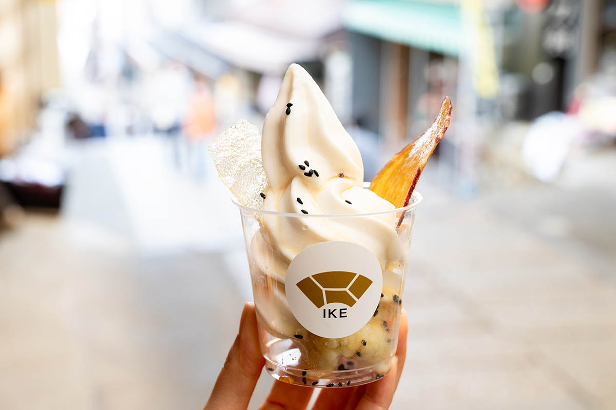 池商店のお芋パフェ