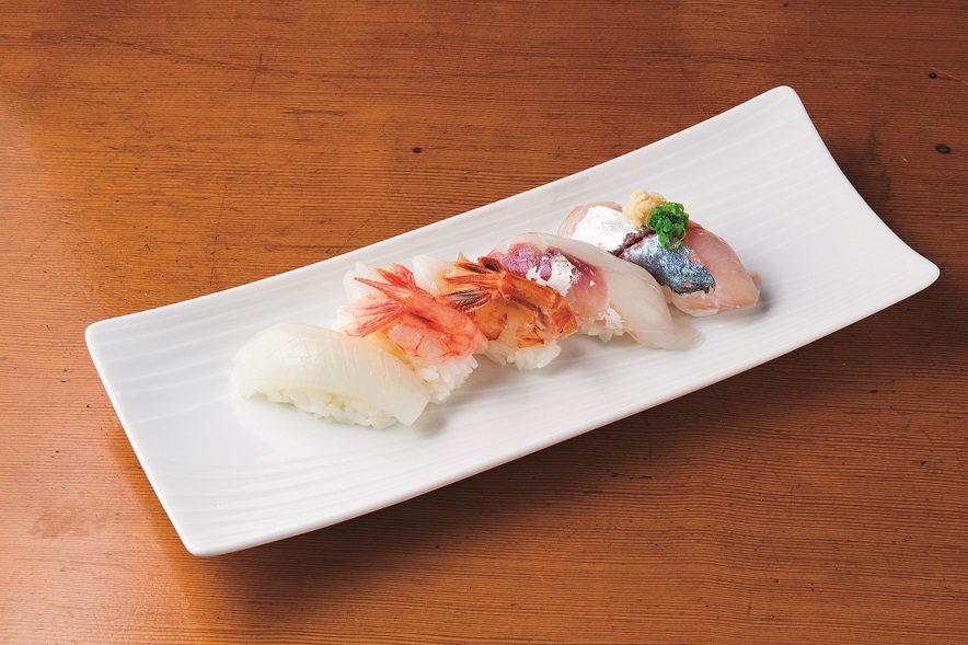 地物にぎり北前 10貫（ランチ）