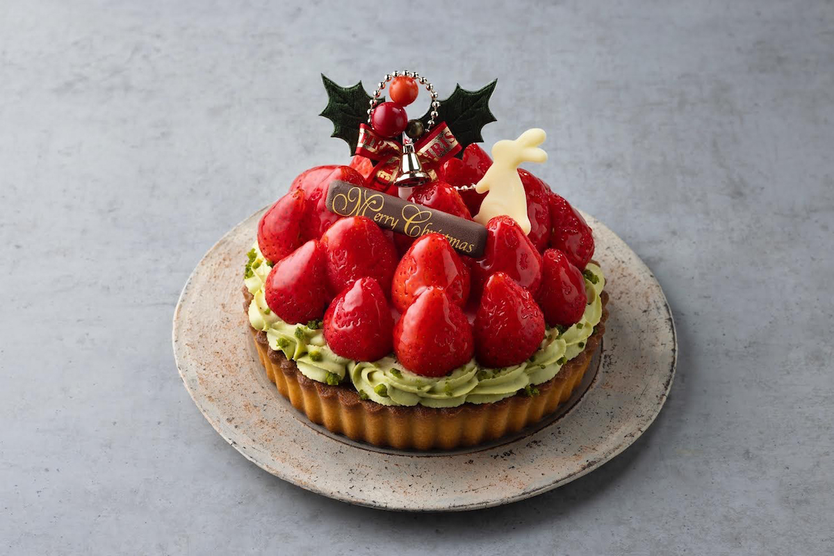 「クリスマスタルト　いちご＆ピスタチオ」／ICHIBIKO　1個（直径15&times;高さ10cm）5616円